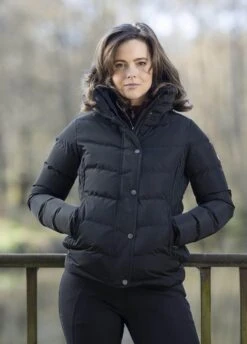 LeMieux Loire Short Coat - Black 9 LeMieux Loire Short Coat - Black -Horse Rider Shop lmshortcoatblack5rdy