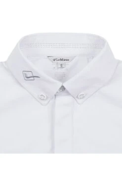 LeMieux Monsieur Mens Competition Shirt - White -Horse Rider Shop lmshowshirtwhite6rdy