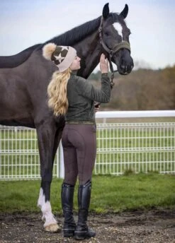 LeMieux Winter Pull On Seamless Breech - Brown -Horse Rider Shop lmslessbreechbrown6rdy