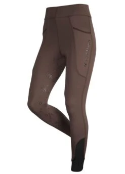 LeMieux Winter Pull On Seamless Breech - Brown
