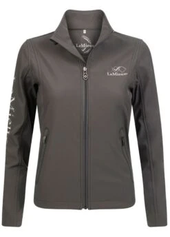 Team LeMieux Soft Shell Jacket - Grey