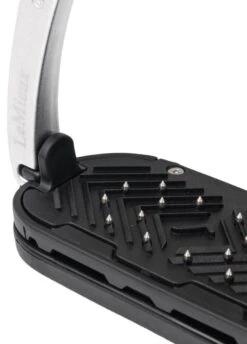 LeMieux Vector Balance Stirrups - Black/Aluminium
