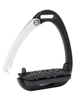 LeMieux Vector Balance Stirrups - Black/Aluminium -Horse Rider Shop lmvectorblkalum rdy