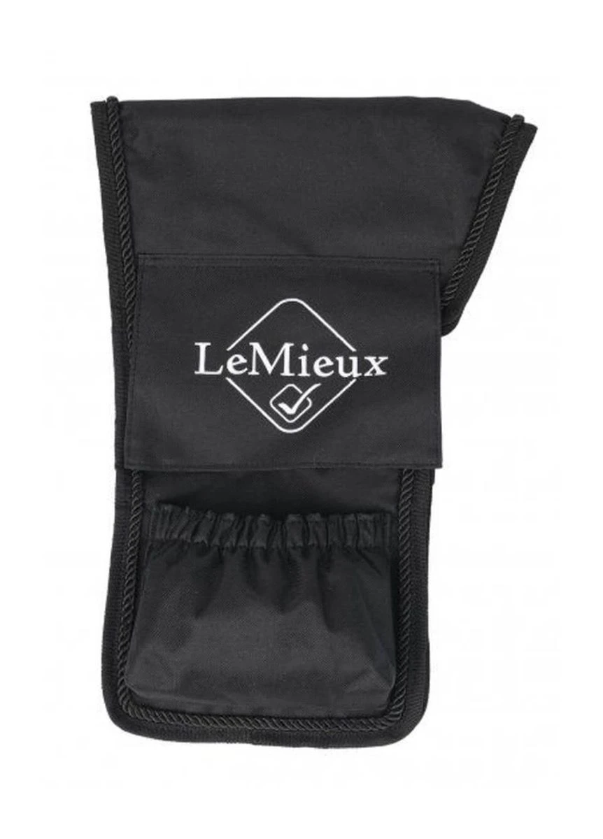 LeMieux Vector Stirrup Cover - Black 1 LeMieux Vector Stirrup Cover - Black