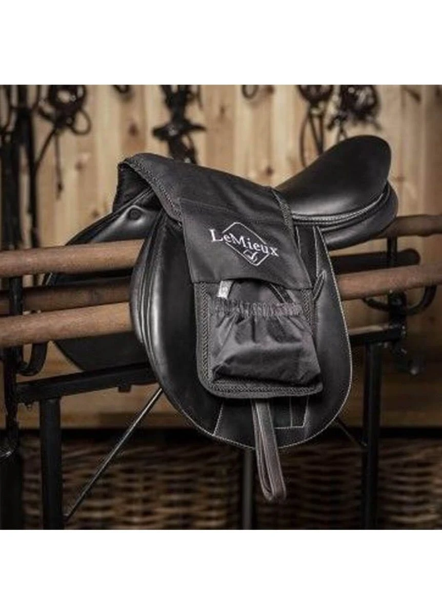 LeMieux Vector Stirrup Cover - Black 2 LeMieux Vector Stirrup Cover - Black - Image 2