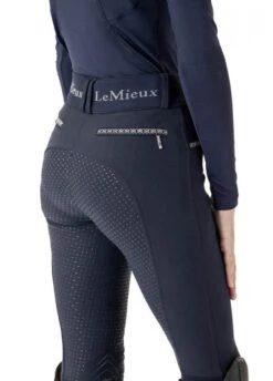 LeMieux Young Rider Breech - Indigo -Horse Rider Shop lmyouthbreechindigo4rdy 1
