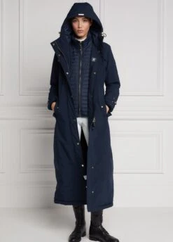 Holland Cooper Longline Training Coat - Ink Navy -Horse Rider Shop longlinenvy6rdy