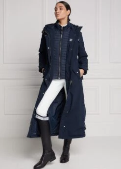 Holland Cooper Longline Training Coat - Ink Navy -Horse Rider Shop longlinenvy9rdy