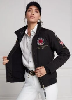 Holland Cooper Equestrian Team HC Jacket - Black 12 Holland Cooper Equestrian Team HC Jacket - Black -Horse Rider Shop newteamjcktblk8rdy