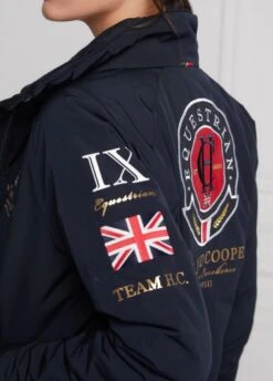 Holland Cooper Equestrian Team HC Jacket - Navy -Horse Rider Shop newteamjcktnvy2rdy