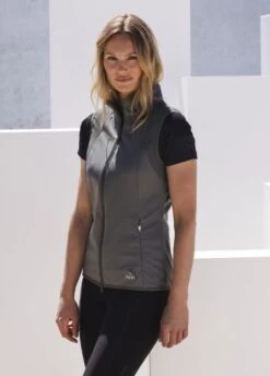 Pikeur Tara Waistcoat - Grey -Horse Rider Shop pikeur tara waistcoat grey 3rdy