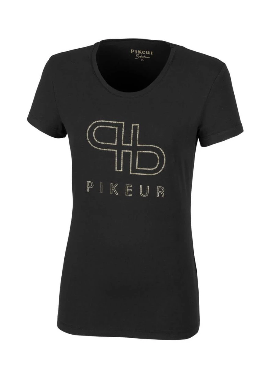 Pikeur Valea T-Shirt - Black 1 Pikeur Valea T-Shirt - Black