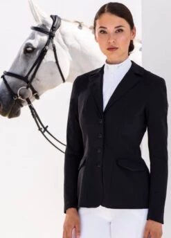 Pikeur Isalie Show Jacket - Black -Horse Rider Shop pikeurisalieblack3rdy