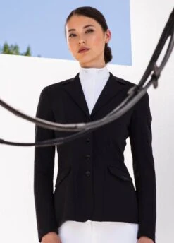 Pikeur Isalie Show Jacket - Black -Horse Rider Shop pikeurisalieblack4rdy