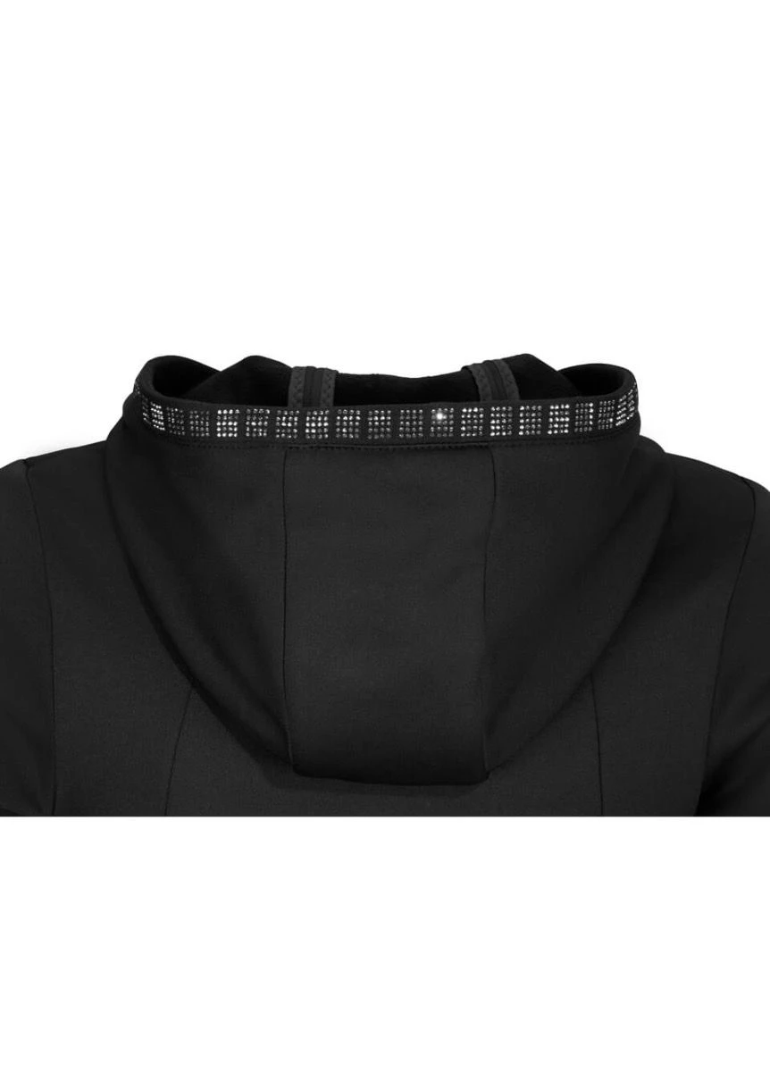 Pikeur Nika Fleece Jacket - Black 3 Pikeur Nika Fleece Jacket - Black - Image 3