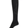 Pikeur Ladies Rhinestud Socks - Black