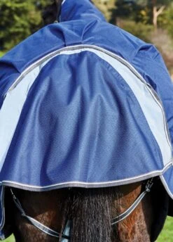 Weatherbeeta ComFiTec Premier Free II Detach-A-Neck Med - Dark Blue/Grey/White -Horse Rider Shop premierfeatures6rdy