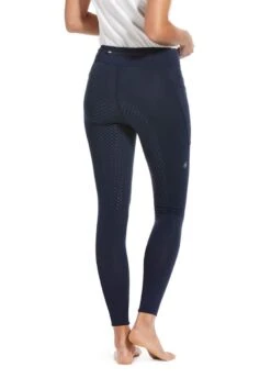 Ariat Womens Prevail Insulated Full Seat Tights - Navy Reflective -Horse Rider Shop prevailbackrdy