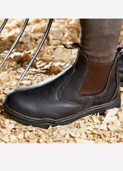 Mountain Horse Protective Jodphur Boots - Dark Brown -Horse Rider Shop protectivejod2rdy