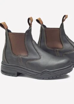 Mountain Horse Protective Jodphur Boots - Dark Brown -Horse Rider Shop protectivejod3rdy