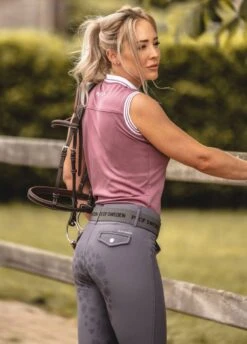 PS Of Sweden Candice Breeches - Grey -Horse Rider Shop pscandicegrey4rdy