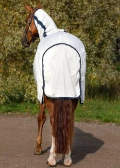 Rambo Natura Summer Sheet - White/Navy -Horse Rider Shop rambonatura5rdy