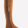 Fairfax & Favor Suede Flat Regina - Tan