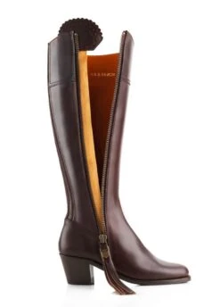 Fairfax & Favor Ladies Leather Heeled Regina Boots - Mahogany 8 Fairfax & Favor Ladies Leather Heeled Regina Boots - Mahogany -Horse Rider Shop reginamahoganyheeled4rdy