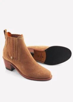 Fairfax & Favor Ladies Rockingham Ankle Boots - Tan -Horse Rider Shop rock3