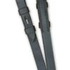 Sabre Rubber Reins - Black