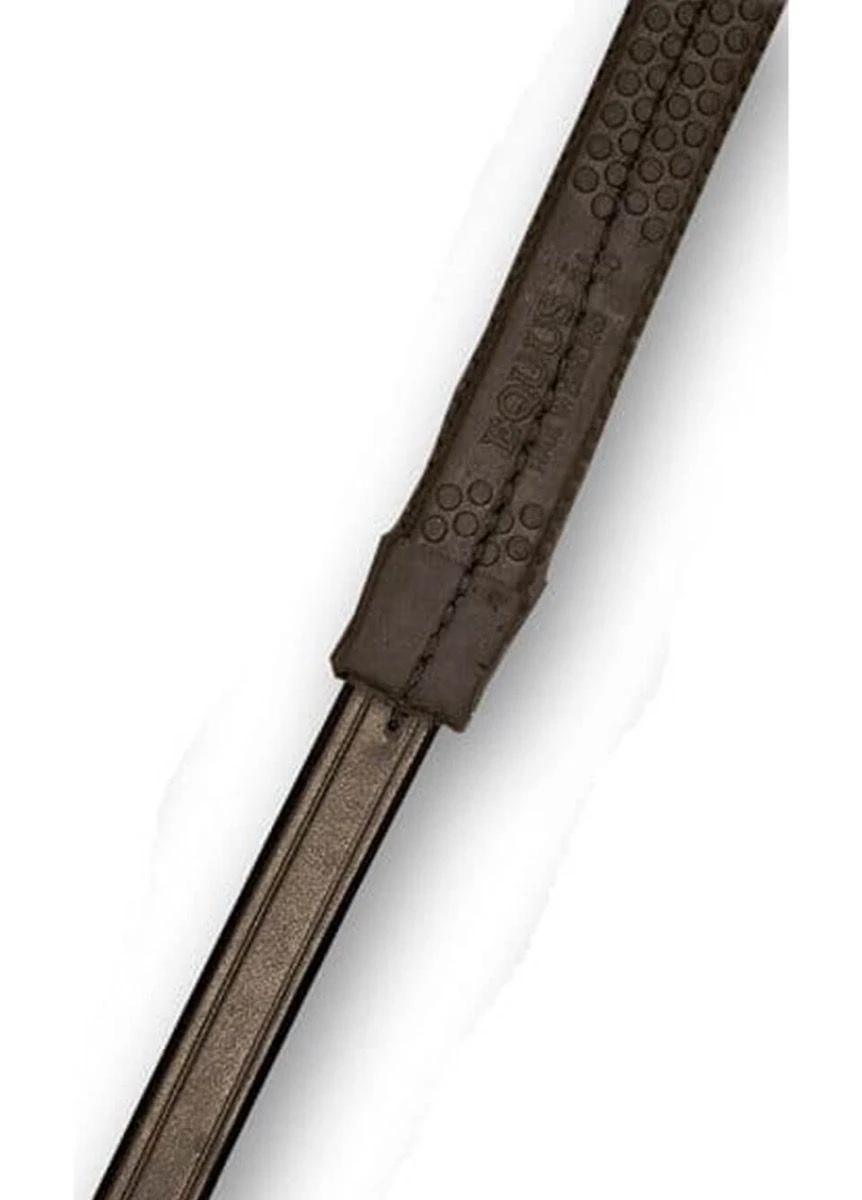 Sabre Rubber Reins - Havana 1 Sabre Rubber Reins - Havana