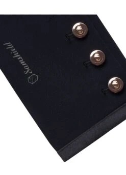 Samshield Louise Competition Jacket - Black/Pink Gold -Horse Rider Shop samshieldlouiseblack3rdy