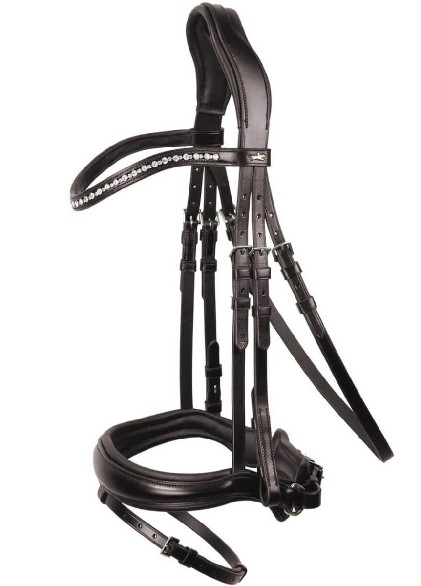 Schockemohle Brantford Anatomical Bridle - Espresso 1 Schockemohle Brantford Anatomical Bridle - Espresso