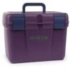Shires Deluxe Grooming Box - Plum/Navy