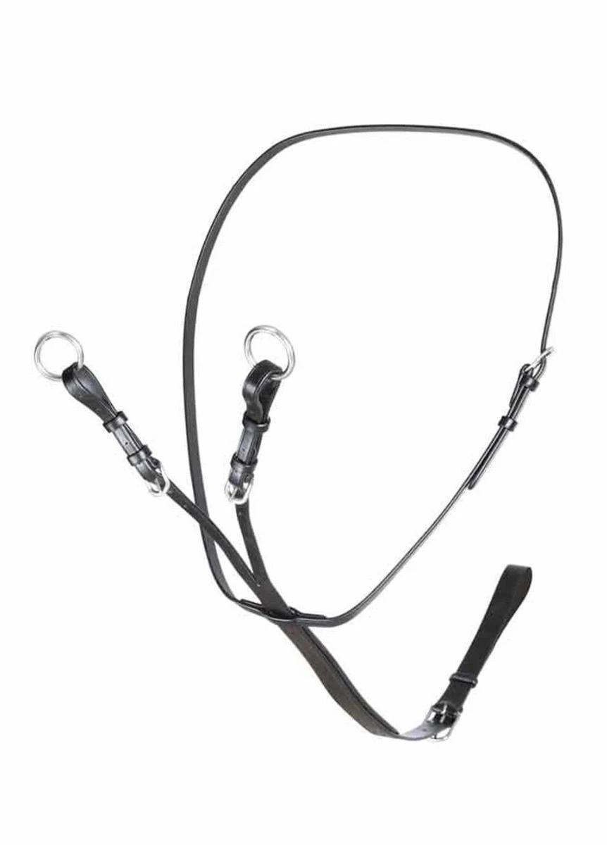 Shires Velociti RAPIDA Running Martingale - Black 2 Shires Velociti RAPIDA Running Martingale - Black - Image 2