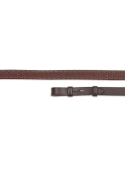 Shires Soft Rubber Grip Reins - Havana