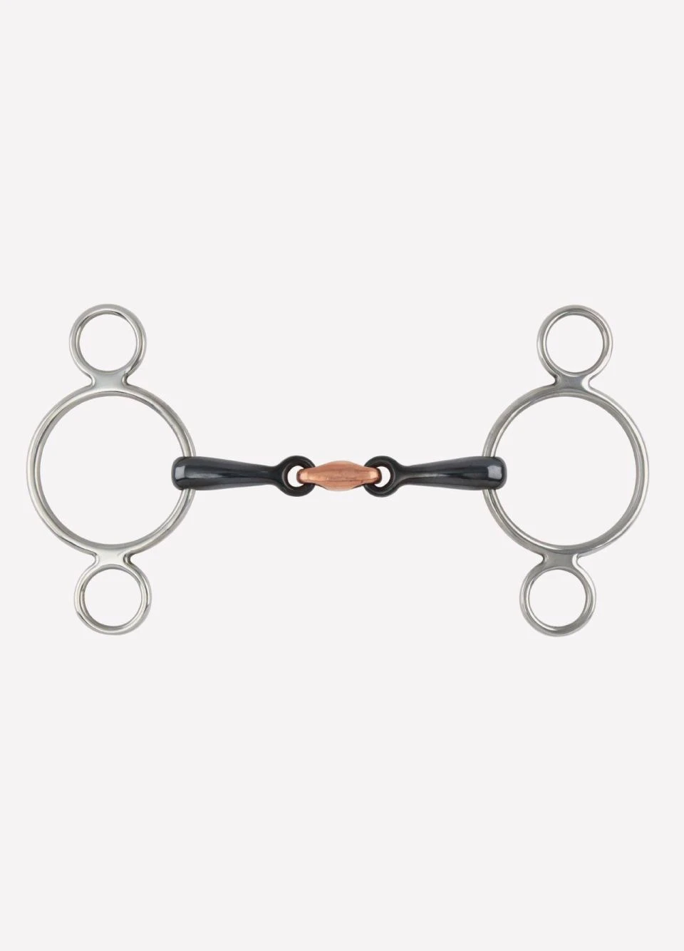 Shires Two Ring Sweet Iron Gag Bit 1 Shires Two Ring Sweet Iron Gag Bit