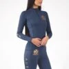 Shires Aubrion Team Long Sleeve Base Layer - Navy