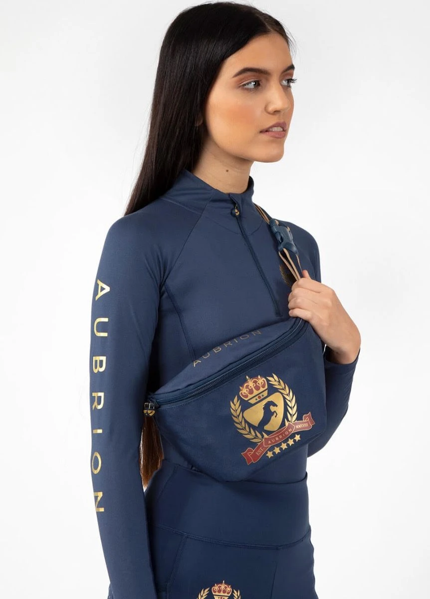 Shires Aubrion Team Long Sleeve Base Layer - Navy 3 Shires Aubrion Team Long Sleeve Base Layer - Navy - Image 3