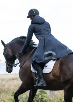 Stierna Stella Winter Coat - Midnight Navy -Horse Rider Shop stiernacoatnavy7rdy