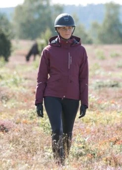 Stierna Stella Winter Jacket - Amarone -Horse Rider Shop stiernajacketamarone4rdy