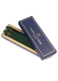 Fairfax & Favor Suede Boot Tassels - Forest Green