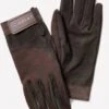 Ariat Tek Grip Gloves - Brown/Grey