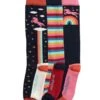 Toggi Rainbow Unicorn Socks - Navy/Orange