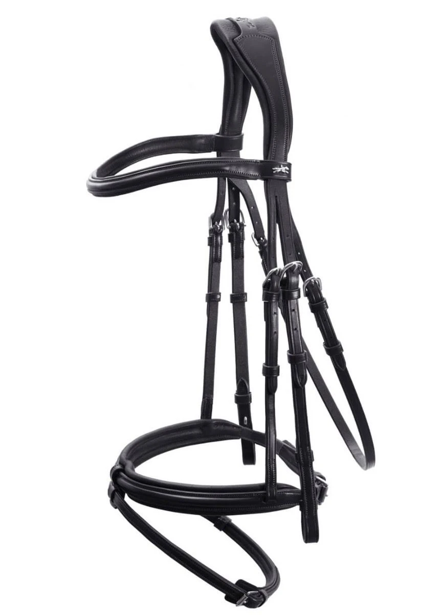 Schockemohle Tokyo Select Anatomical Bridle - Black 1 Schockemohle Tokyo Select Anatomical Bridle - Black