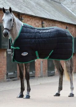 Weatherbeeta 210D Channel Quilt Standard Medium - Black/Green