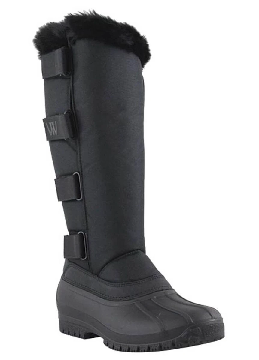 Woof Wear New Long Yard Boot Junior - Black 1 Woof Wear New Long Yard Boot Junior - Black