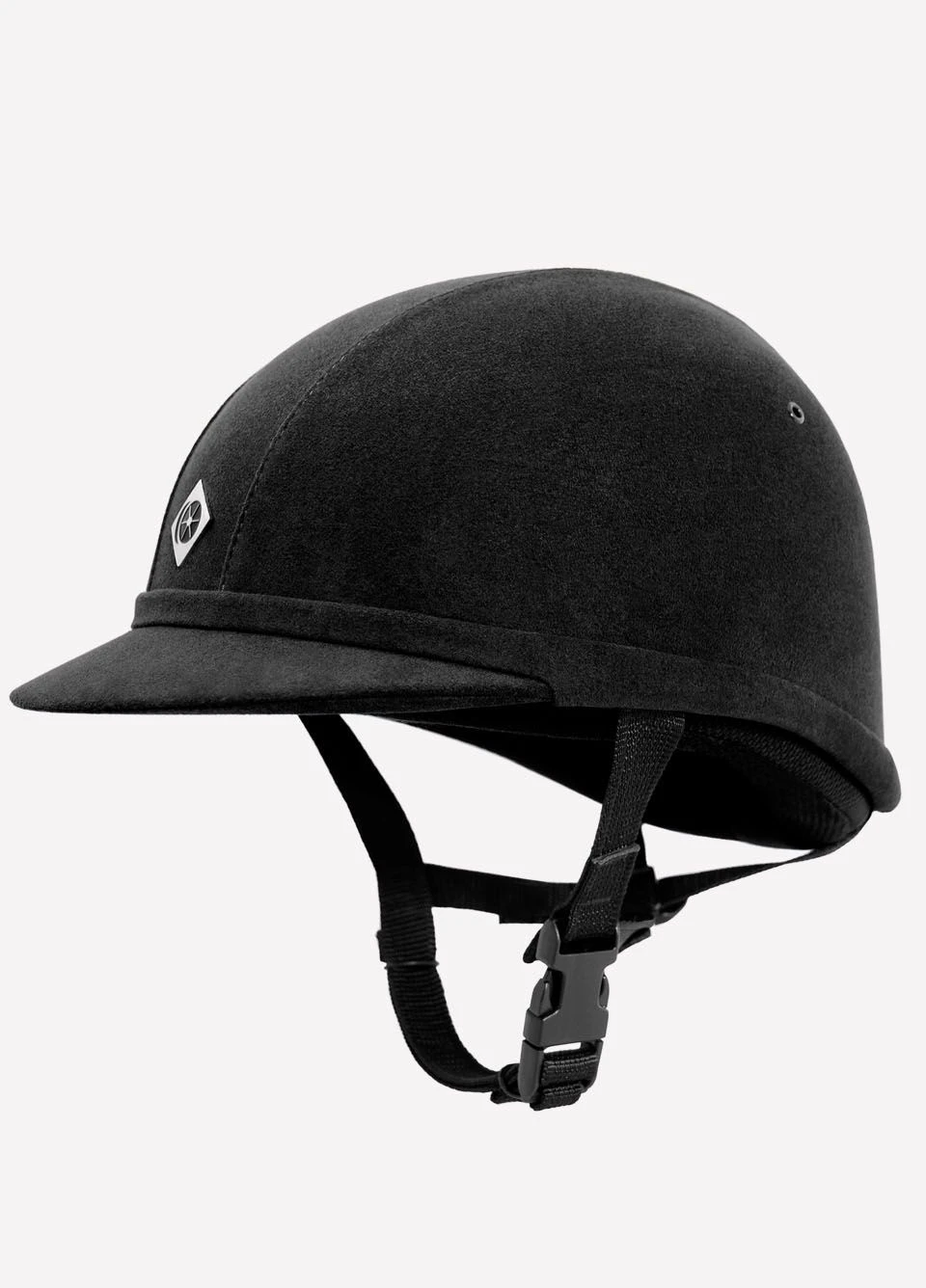 Charles Owen Junior YR8 Riding Hat - Black 1 Charles Owen Junior YR8 Riding Hat - Black